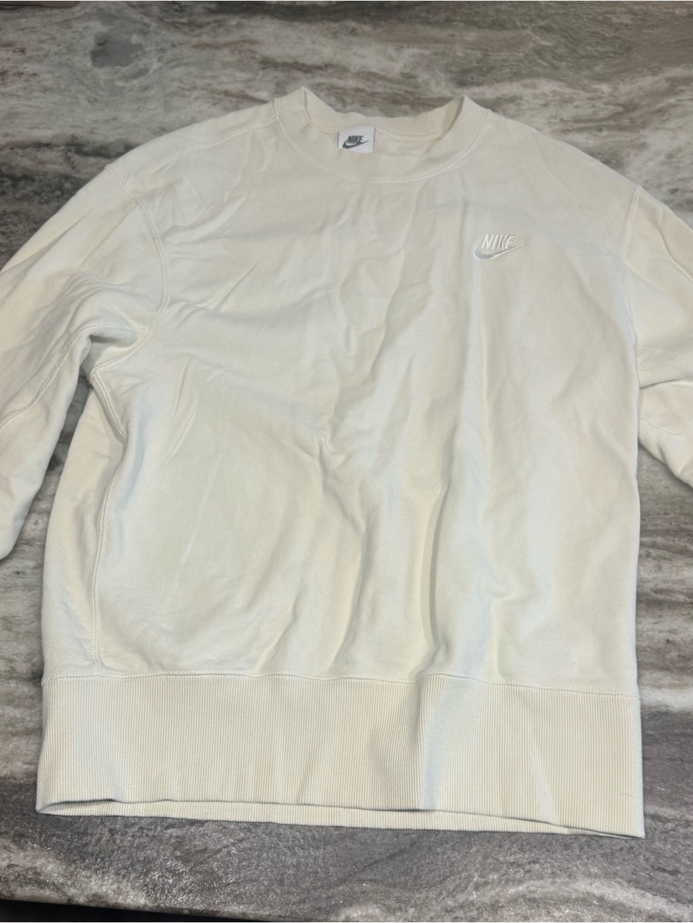 Nike Crewneck Sweatshirt - Cream